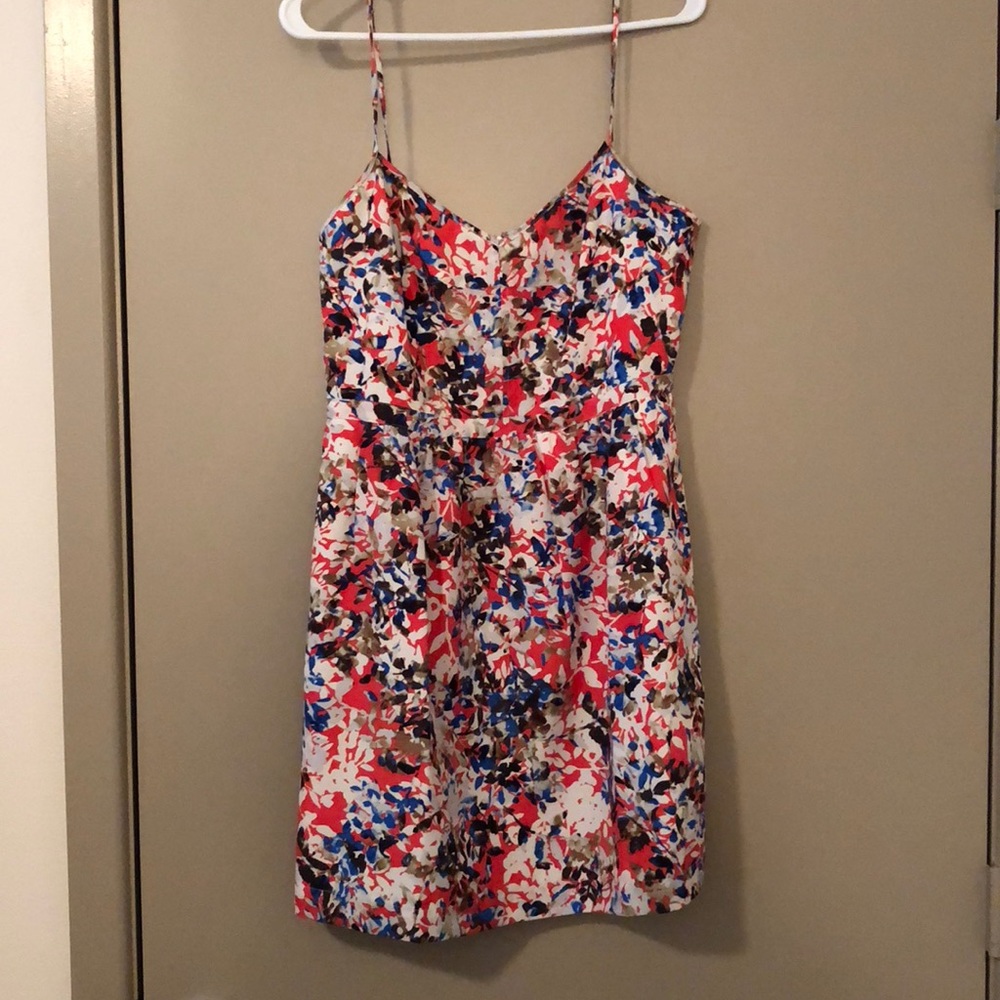 J.Crew Printed Cami Dress
